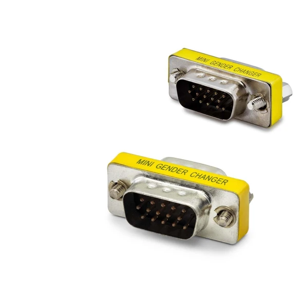 Vga To Vga Çevirici Mını Gender Sılver Hdx1330 ürün görseli 1