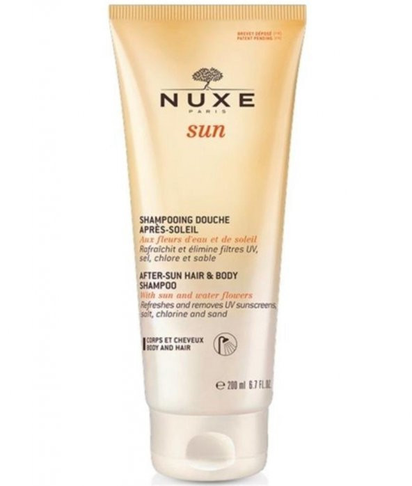 Nuxe Sun After Sun Hair&Body Shampoo 200 Ml Güneş Sonrası Şampuan ürün görseli 1