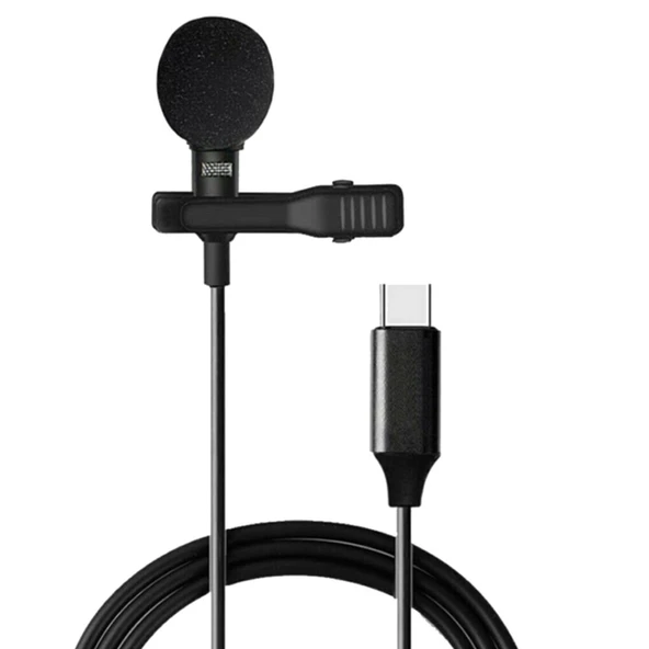 Zr404 Jh042C Kablolu Type-C Mikrofon ürün görseli 1