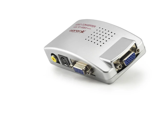 Vga To Görüntü Dönüştürücü Gri Apx895 ürün görseli 1