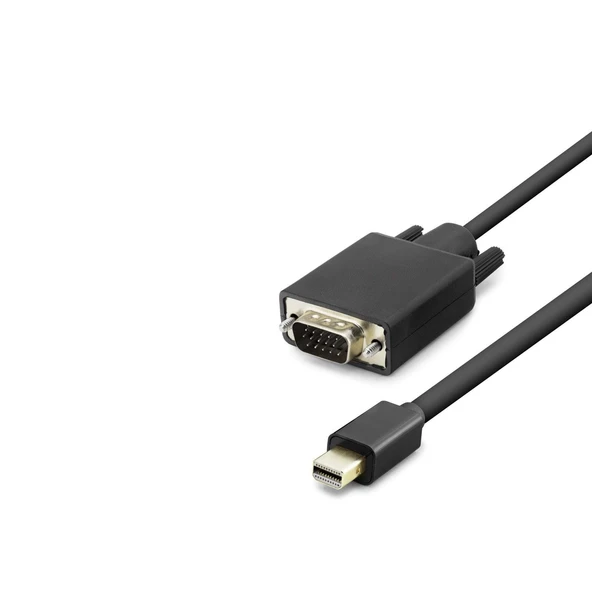 Dısplay Mını To Vga Kablo 1.8M Siyah Hdx7802 ürün görseli 1