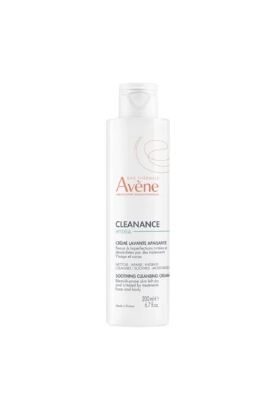 Avene Cleanance Hydra Kurumuş Ciltlere Özel Temizleme Kremi 200 ml ürün görseli 1