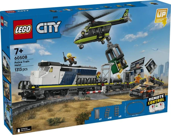 LEGO City 60508 Police Train Heist ürün görseli 1