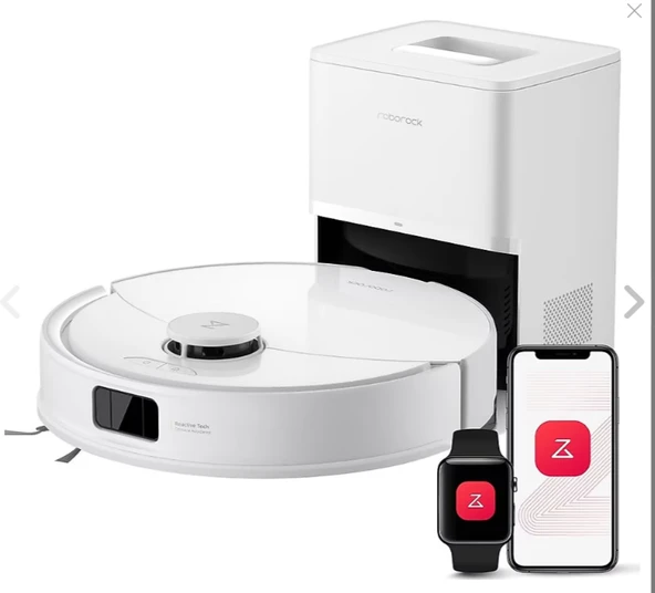Roborock Q8 Max Pro Plus Çöp İstasyonlu Akıllı Robot Süpürge ürün görseli 1