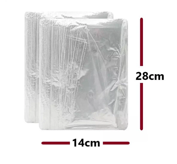 Jokey Ambalaj 14x28cm Esnek Dayanıklı Bantsız 8mic. NaYlon Bakliyat Poşeti Aksesuar Torbası (1kg) ürün görseli 1
