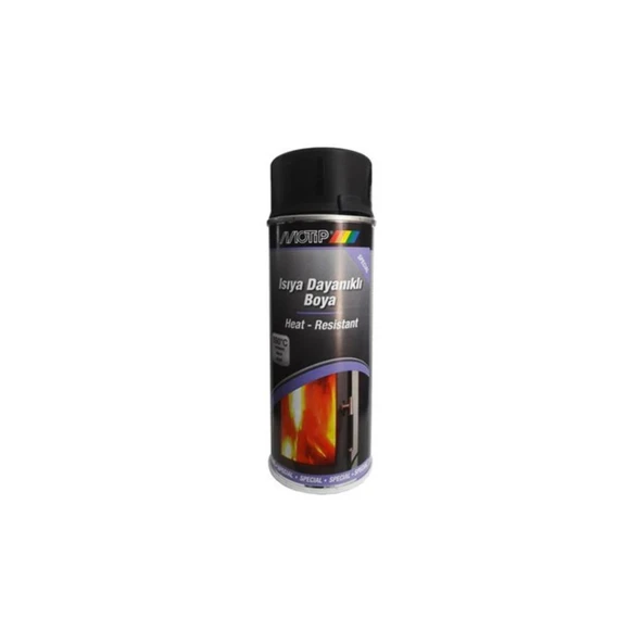 Motip 690°C Isıya Dayanıklı Siyah Boya 400 ml ürün görseli 1