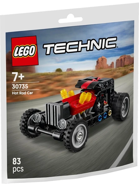 LEGO 30735 LEGO Technic Hot Rod ARABA30735 - Resim 3
