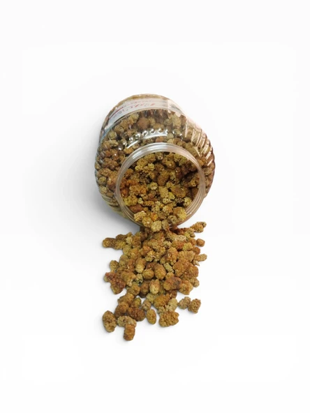 Ege'den Her Yere Beyaz Dut Kurusu (1.kalite)1 Kg. Pet Bidon Içerisinde ürün görseli 1