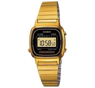Casio LA670WGA-1DF Retro  Quartz Çelik Altın Rengi 25 mm Kadın Kol Saati ürün görseli 1