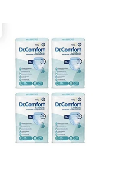 Dr Comfort 30 Lu Large Külot Bez Büyük Boy 4 Paket 120 Adet ürün görseli 1