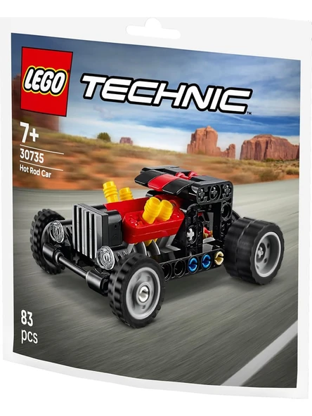 LEGO 30735 LEGO Technic Hot Rod ARABA30735 - Resim 4