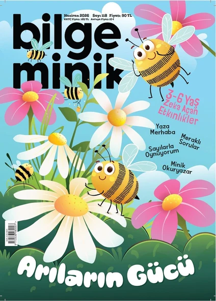 Bilge Minik Dergi Haziran 2026 (3-6 yaş) ürün görseli 1