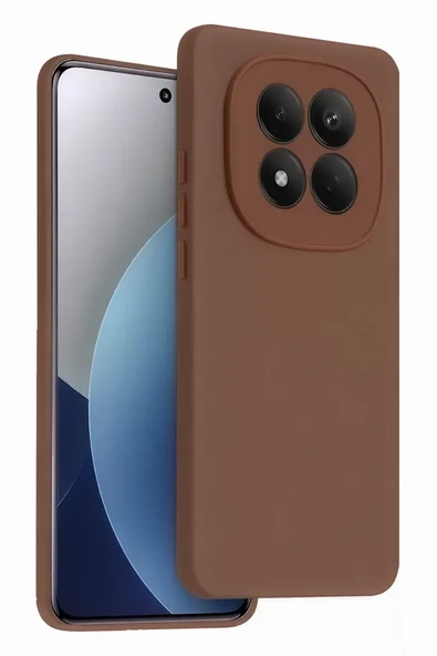 Newface Xiaomi Redmi Note 15 Pro 5G First Silikon - Kahverengi ürün görseli 1