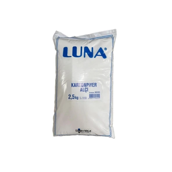 Luna Kartonpiyer Alçı 2,5 Kg ürün görseli 1