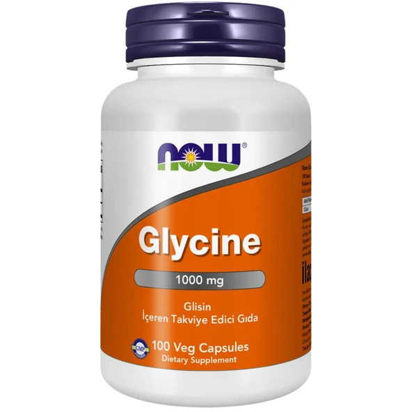Now Glycine – Glisin İçeren Takviye Edici Gıda 100 Kapsül ürün görseli 1