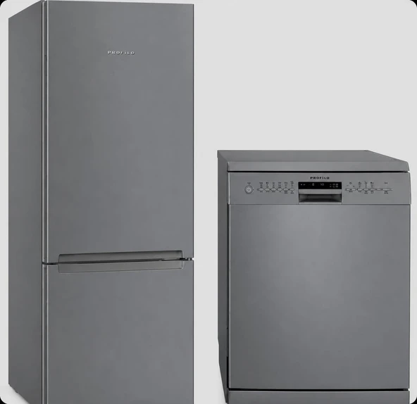 İKİLİ KAMPANYA  BD3155IFVN 480 LT BUZDOLABI  BM6380MA 6 PROGRAMLI BULAŞIK MAKİNASI ürün görseli 1