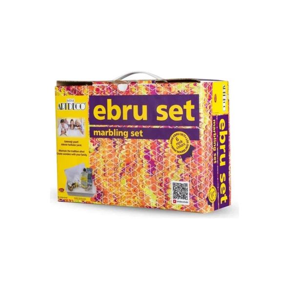 Artdeco Ebru Mini Set 6 Renk ürün görseli 1