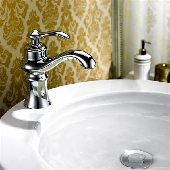 FM-1211 Krom Lavabo Bataryası - Resim 2