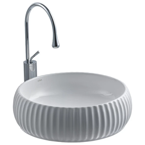 E-4161 Tezgah Üstü Porselen Lavabo ürün görseli 1