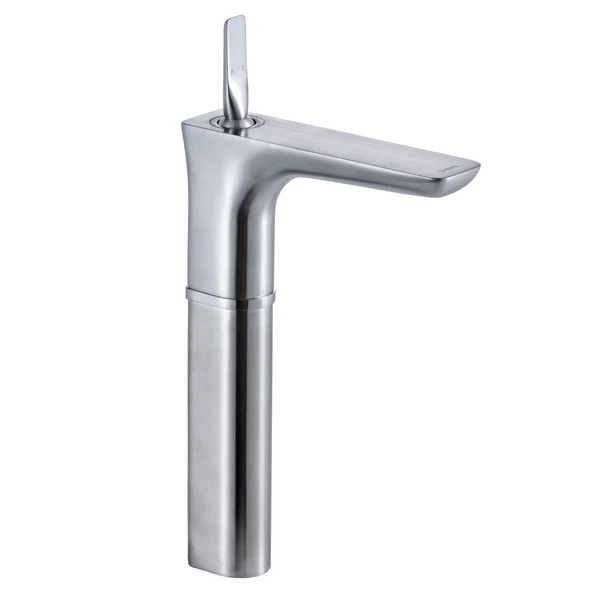 FK-5121 Yüksek Lavabo Bataryası Mat Krom ürün görseli 1