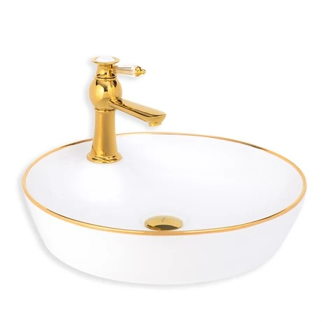 E-4044A Tezgah Üstü Porselen Lavabo ürün görseli 1