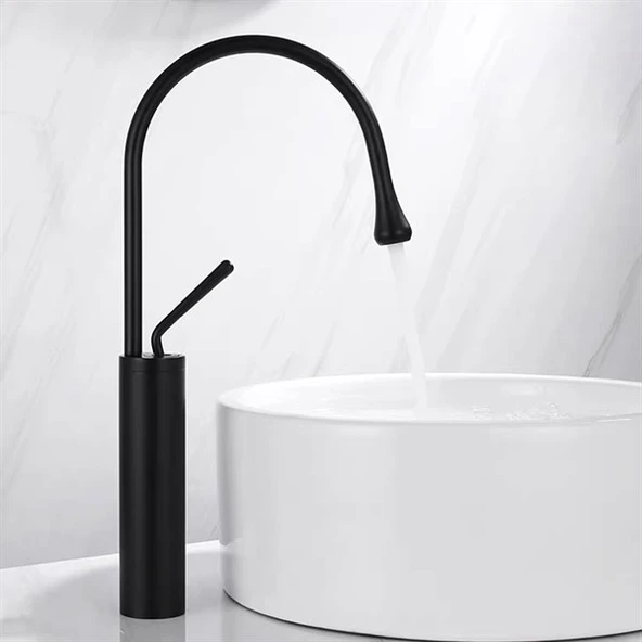 F-815 Siyah Lavabo Bataryası - Resim 2
