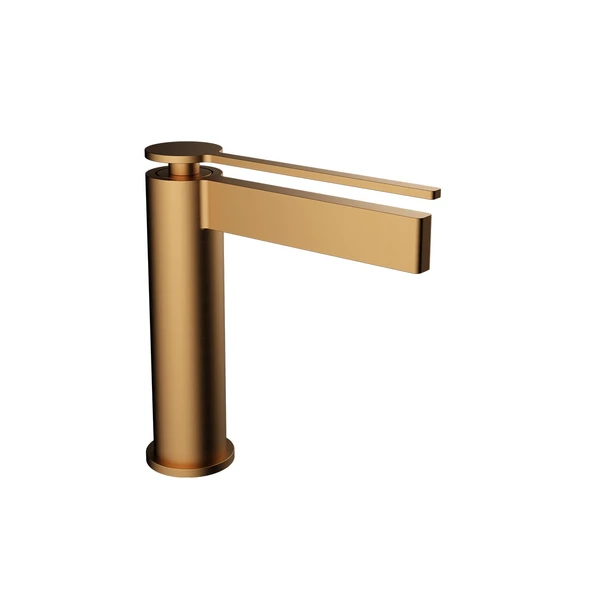 FJ-6013F Mat Fırçalanmış Rose Lavabo Bataryası ürün görseli 1
