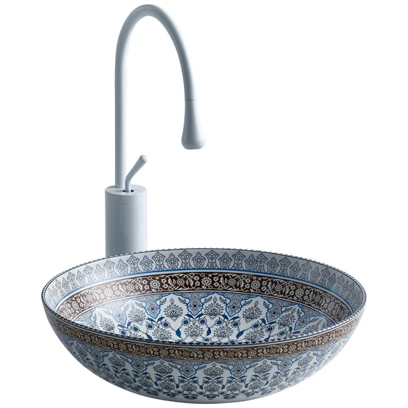 E-7029 Tezgah Üstü Porselen Lavabo ürün görseli 1