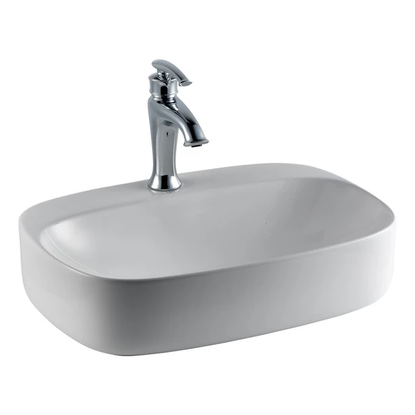 E-2102 Tezgah Üstü Porselen Lavabo ürün görseli 1