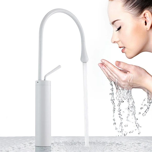 F-814 Beyaz Lavabo Bataryası - Resim 3