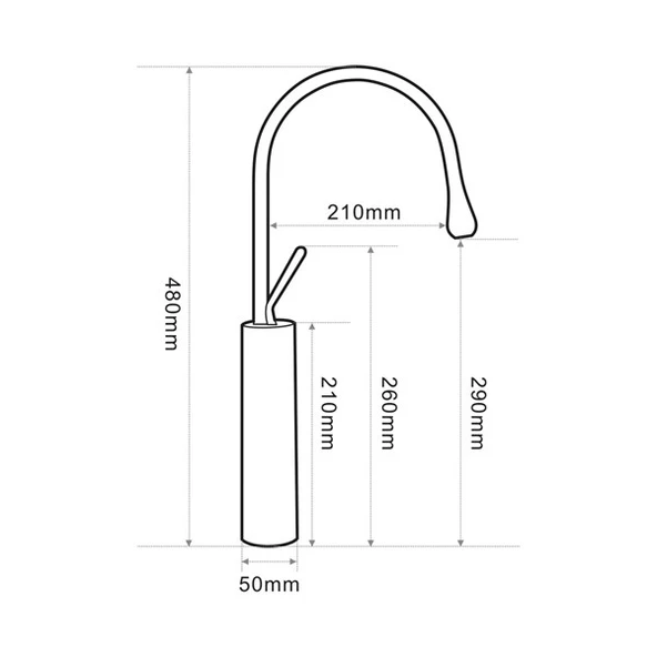 F-811 Krom Lavabo Bataryası - Resim 2