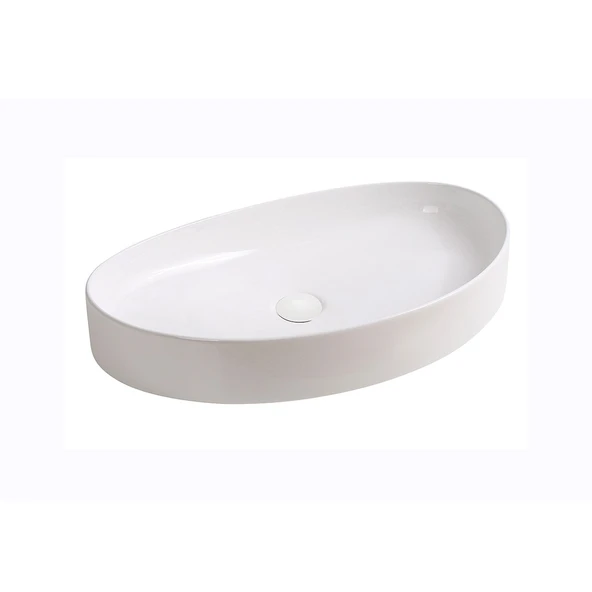 EY-4714 Tezgah Üstü Lavabo Parlak Beyaz ürün görseli 1
