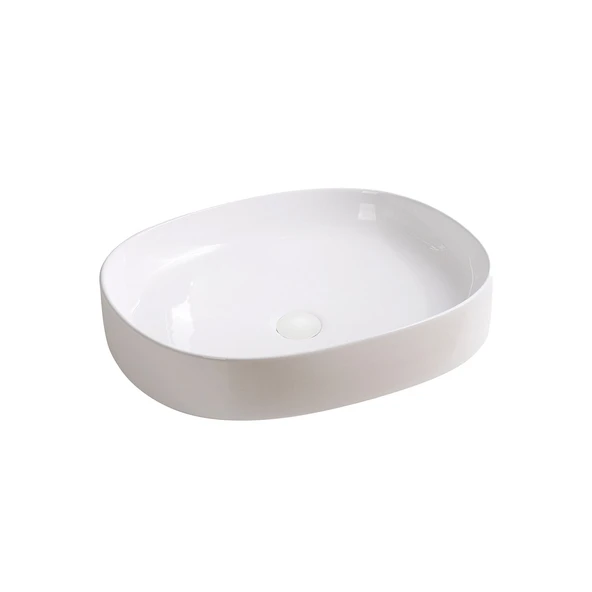 EY-4712 Tezgah Üstü Lavabo Parlak Beyaz ürün görseli 1