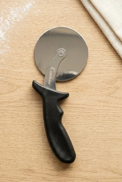 Cooker 9 cm Çelik Pizza Ruleti YK1870 - Resim 3