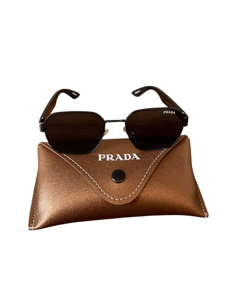 PRADA  SİYAH KARE GÜNEŞ GÖZLÜĞÜ ürün görseli 1