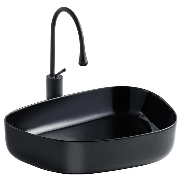 E-2107S Tezgah Üstü Porselen Lavabo ürün görseli 1