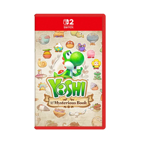 Nintendo Yoshi And The Mysterious Book - Switch 2 - Fiziki Kartuş Oyun Gönderilir ürün görseli 1