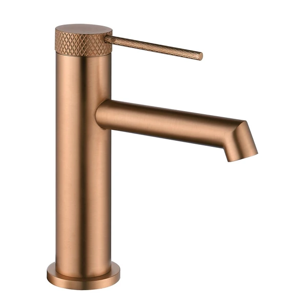 FJ-1013F Fırçalanmış Rose Lavabo Bataryası ürün görseli 1