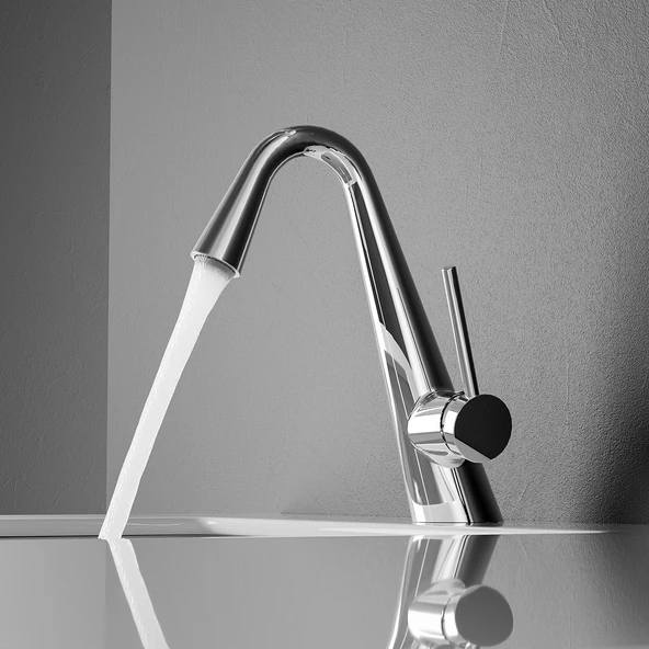 FG-4511 Krom Lavabo Bataryası - Resim 2