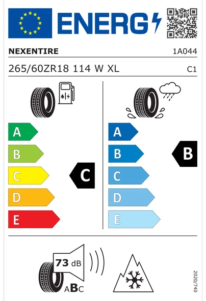 265/60R18 114W XL N'BLUE 4SEASON 2 ürün görseli 1