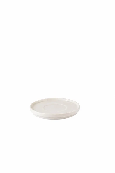 Kütahya Porselen Bone Desire Çay Tabağı 12cm Krem Tekli ürün görseli 1