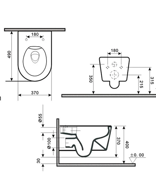 ET-101 Krom Klozet - Resim 2