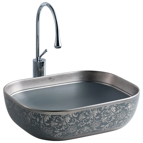 EH-4290MGG Tezgah Üstü Porselen Lavabo ürün görseli 1