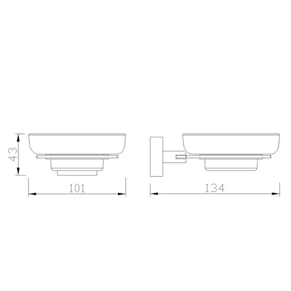 FC-50102 Krom Sabunluk - Resim 2