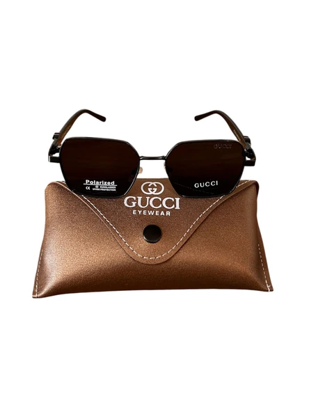 GUCCİ SİYAH POLORİZE YENİ SEZON GÜNEŞ GÖZLÜĞÜ ürün görseli 1