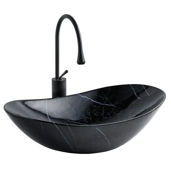 E-2113M5 Tezgah Üstü Porselen Lavabo ürün görseli 1