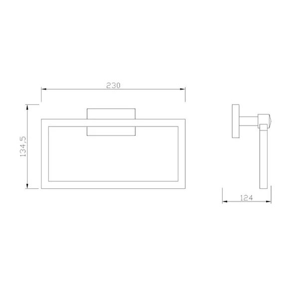 FC-60105 Krom Havluluk - Resim 2