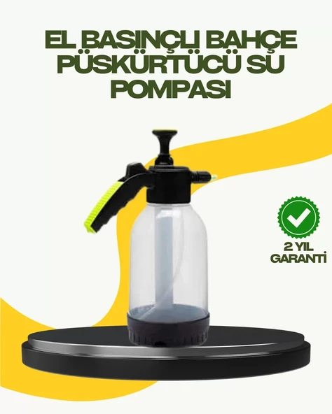 Nevamel® Manuel Basınçlı Köpük Püskürtücü Ayarlanabilir Nozullu 2 Litre Araba Yıkama ürün görseli 1