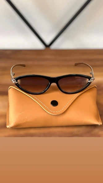 BOTTEGA VENETA SİYAH  DEGRADE YENİ SEZON KADIN  GÜNEŞ GÖZŞÜĞÜ ürün görseli 1