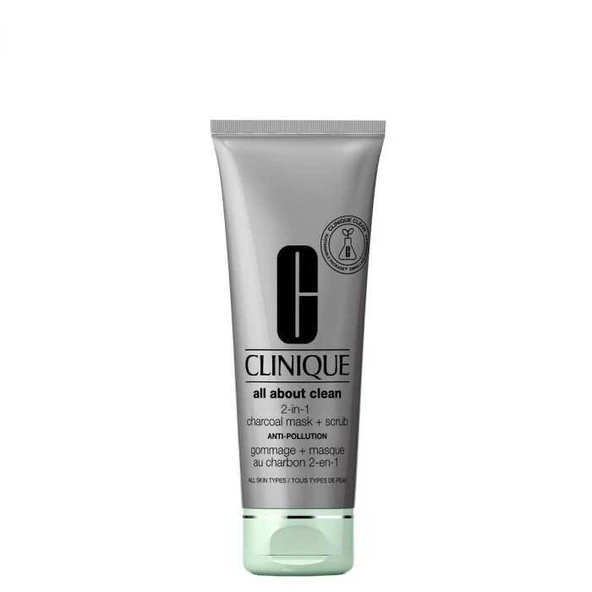 Clinique All About Clean Kömür Maskesi Ve Peeling 100 ml ürün görseli 1